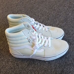 Vans Filmore Hi Top Platform Mint Green Sneakers NEW